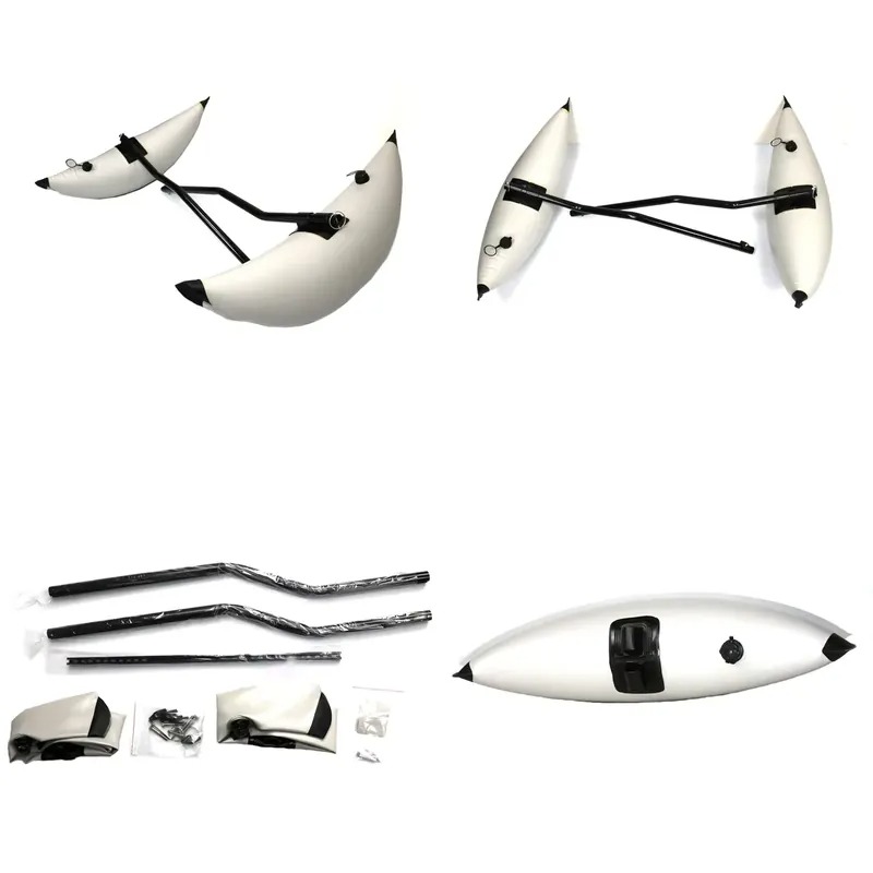 Fishing Kayak Inflatable - Flutuador Inflável Leve para Caiaque Rotomoldado/Inflável