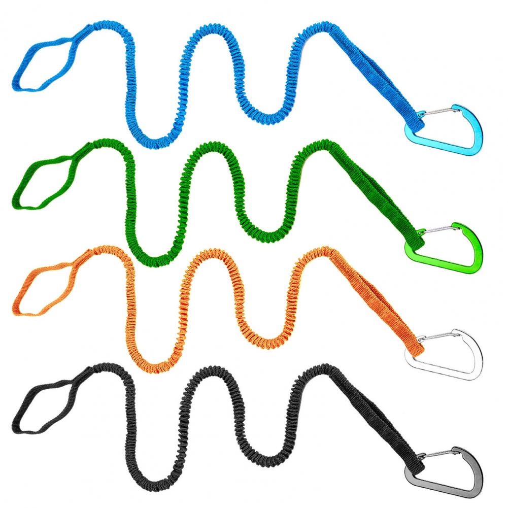 Fishing Kayak Paddle Leash - Corda elástica para caiaque, remo trela,