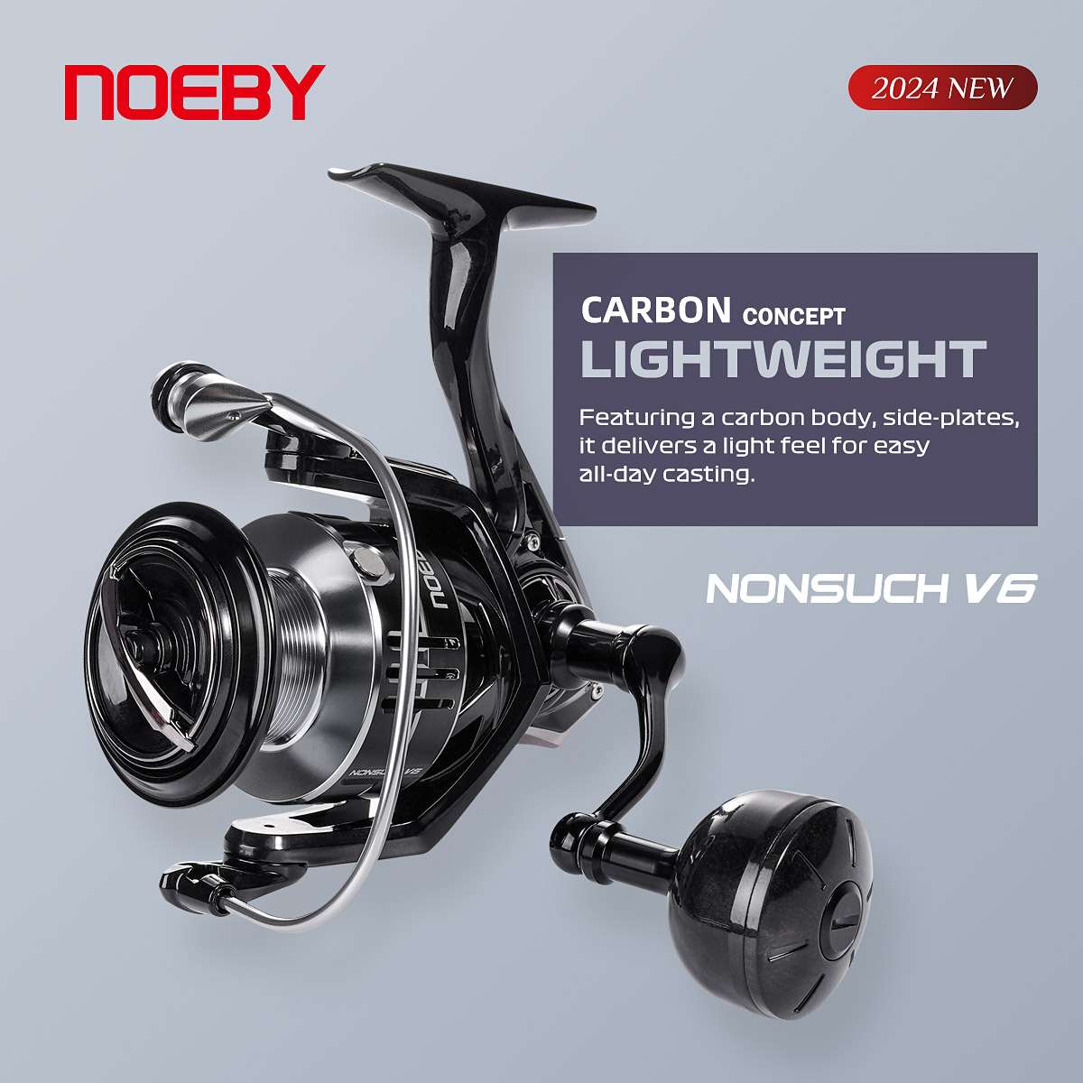 Abu Garcia Reel Max - Noeby carretel de pesca giratório de
