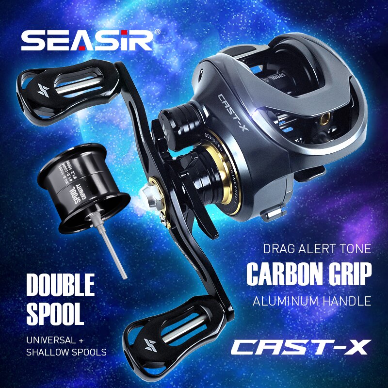Kastking Reel Zephyr - SEASIR Cast-X Carretel de arremesso 7.3:1