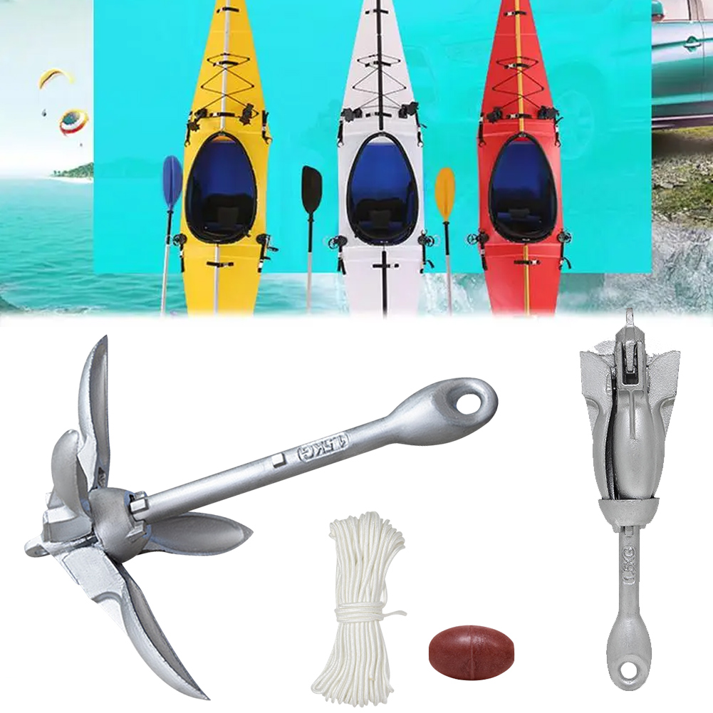 Fishing Kayak Anchor - Âncora de Caiaque Dobrável de 0,7/1,5KG