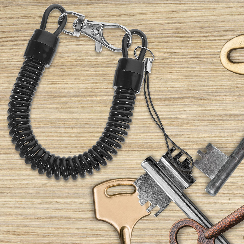 Fishing Kayak Paddle Leash - 10 Peças de Cordão Retrátil Reforçado