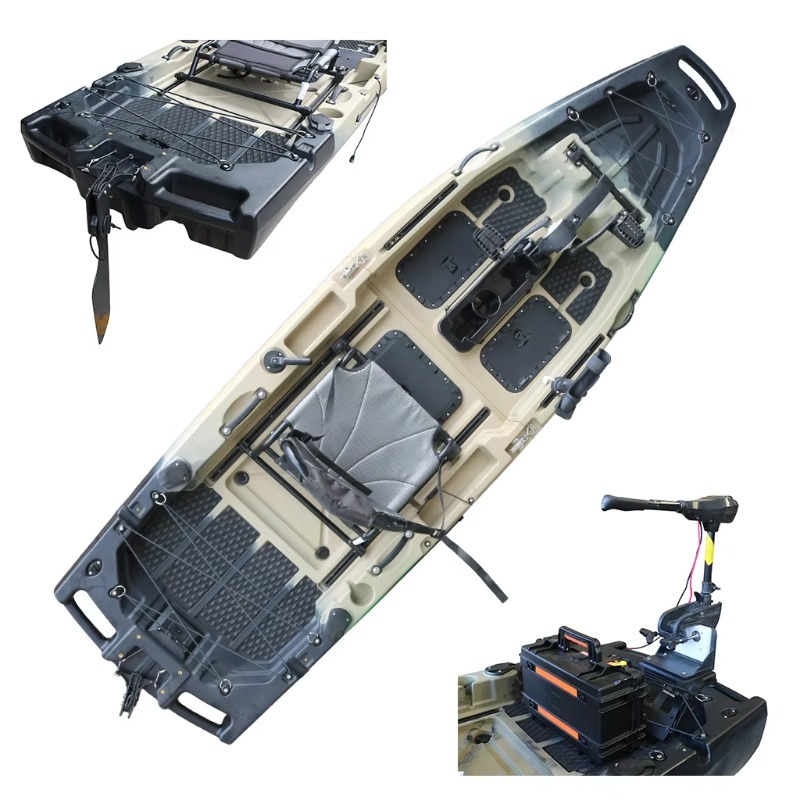 Fishing Kayak Paddle - Caiaque de Pesca Motorizado para 1