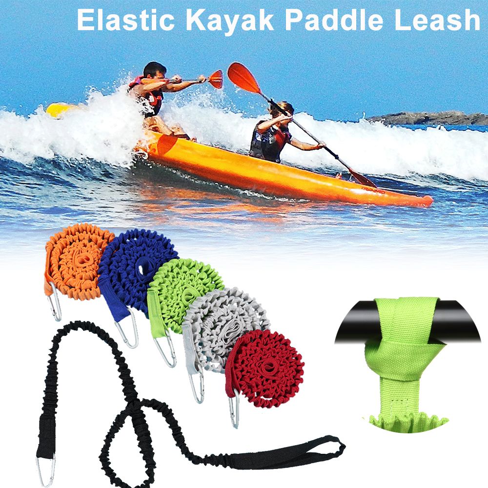Trela elástica ajustável para  - Fishing Kayak Paddle Leash avaliação e preço