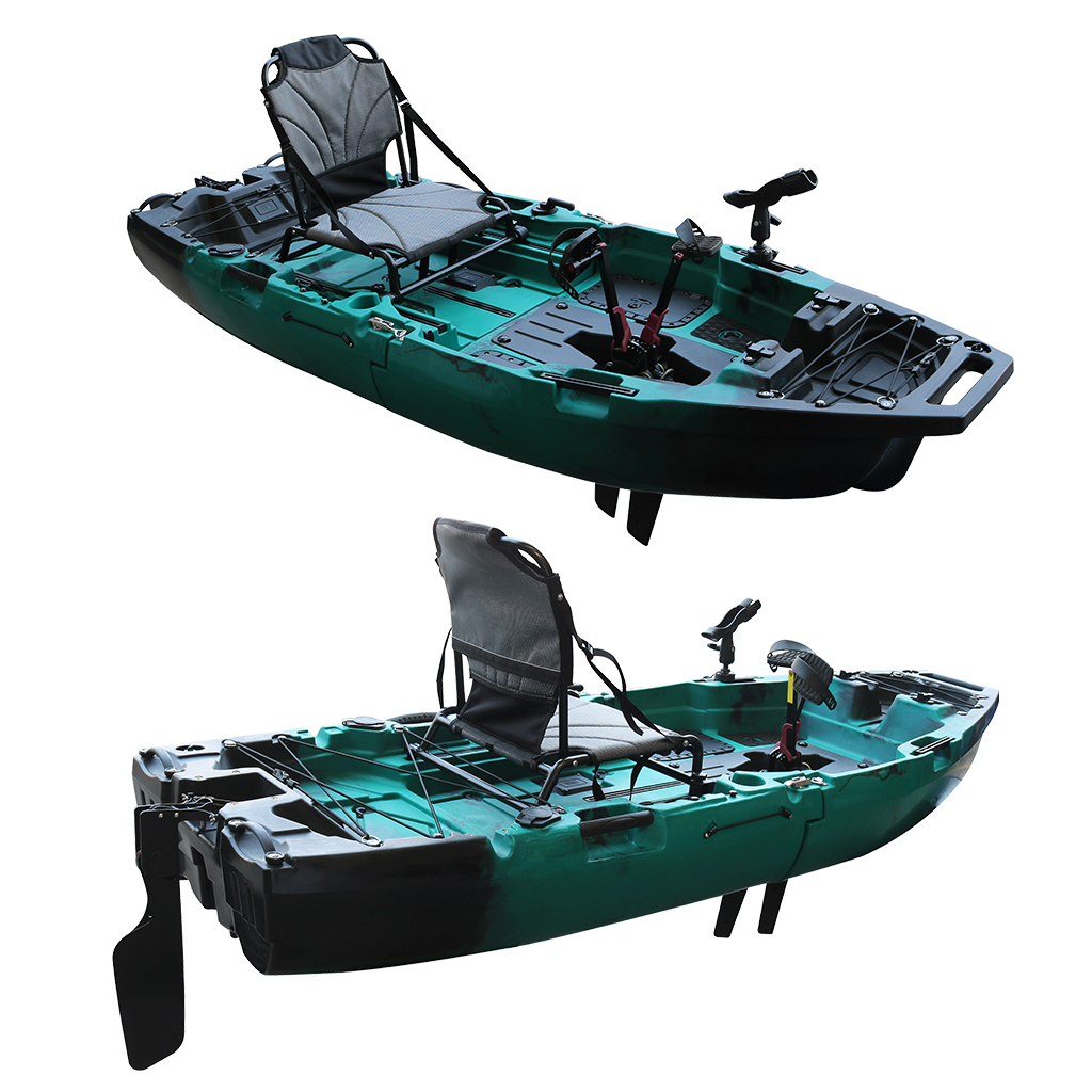 Caiaque Modular HDPE de 8 pés  - Fishing Kayak Paddle avaliação e preço