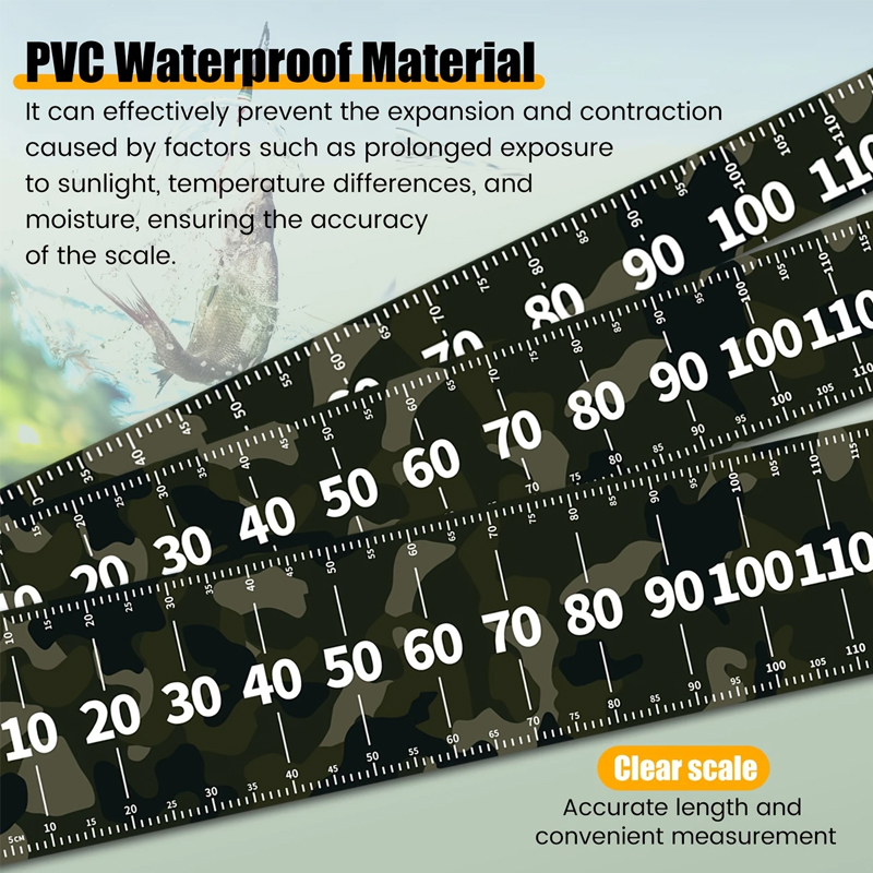 Régua de pesca em pvc, à prova - Fishing Kayak Crate avaliação e preço