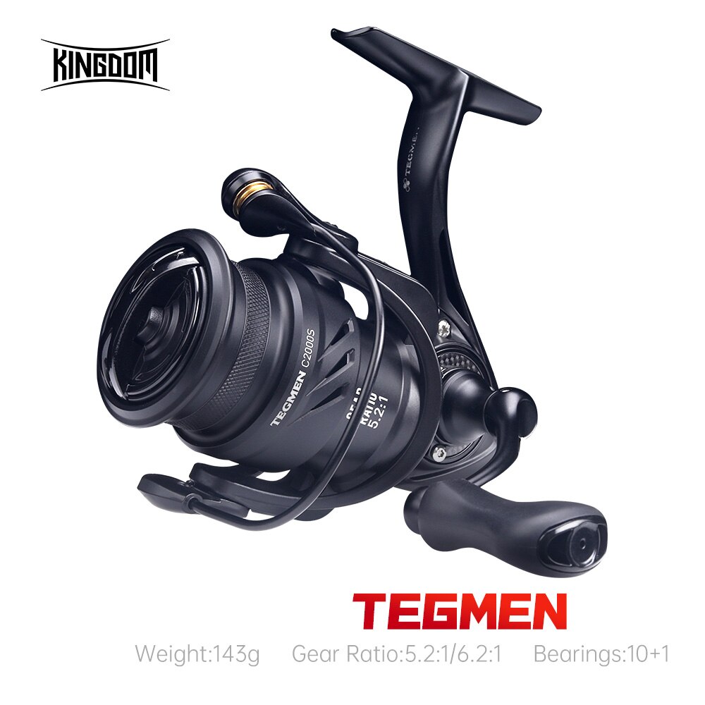 Kingdom Tegmen Spinning Fishin - Kastking Reel Zephyr avaliação e preço