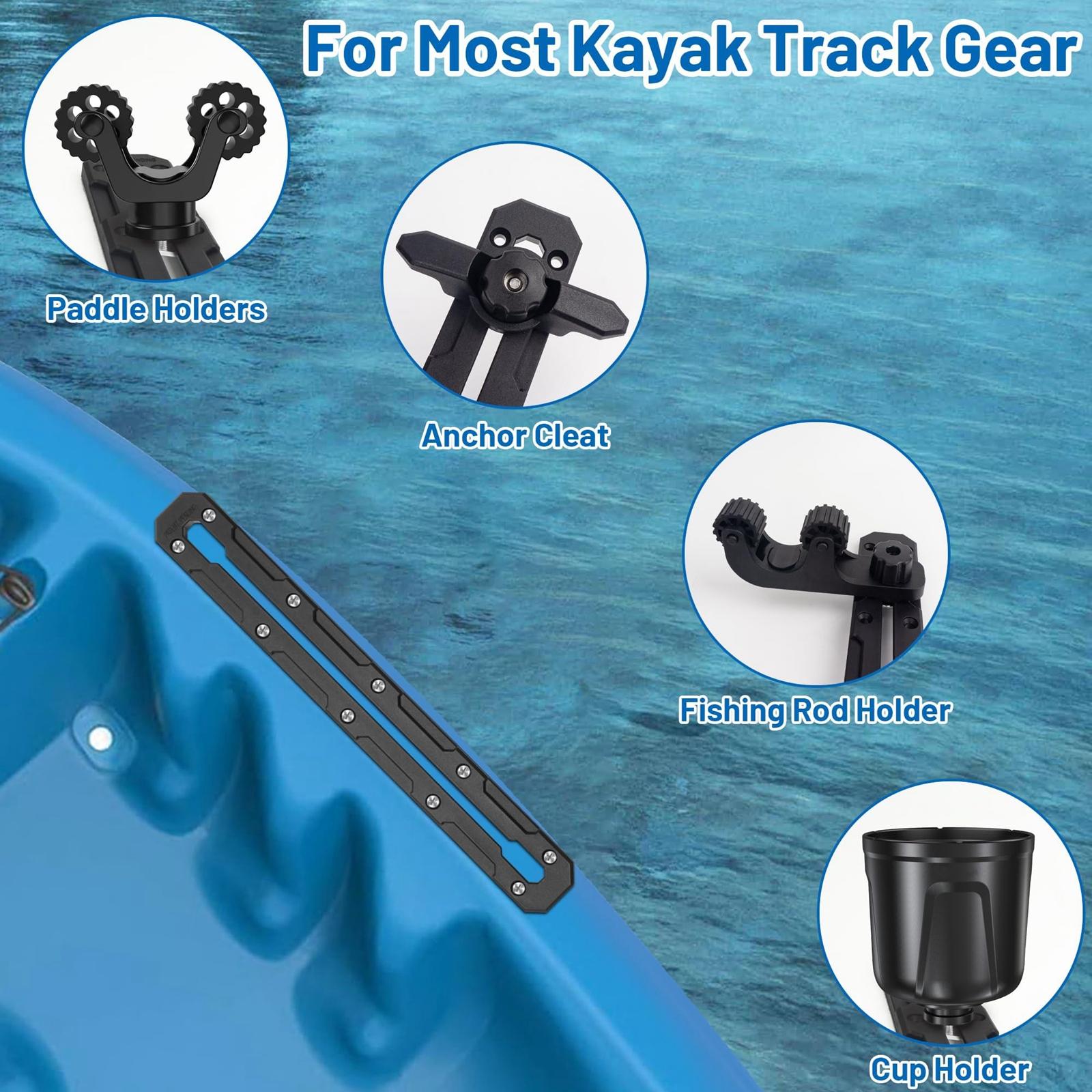 2 Peças Trilho de Baixo Perfil - Fishing Kayak Anchor avaliação e preço
