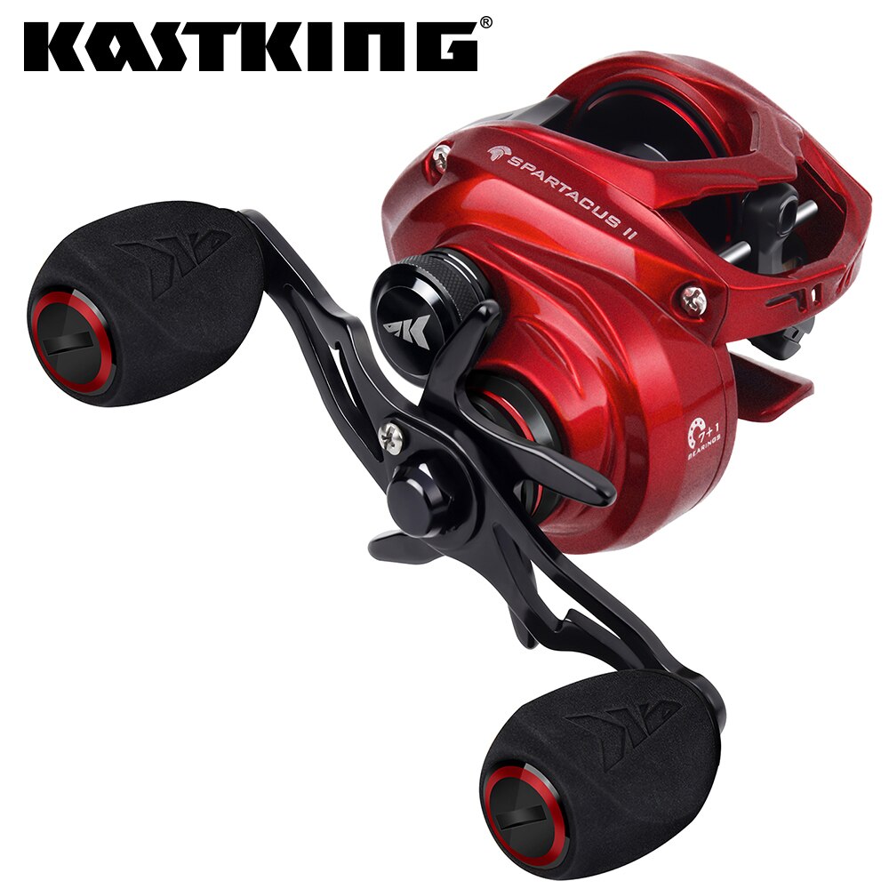 KastKing Spartacus II Cor Verm - Kastking Reel Zephyr avaliação e preço
