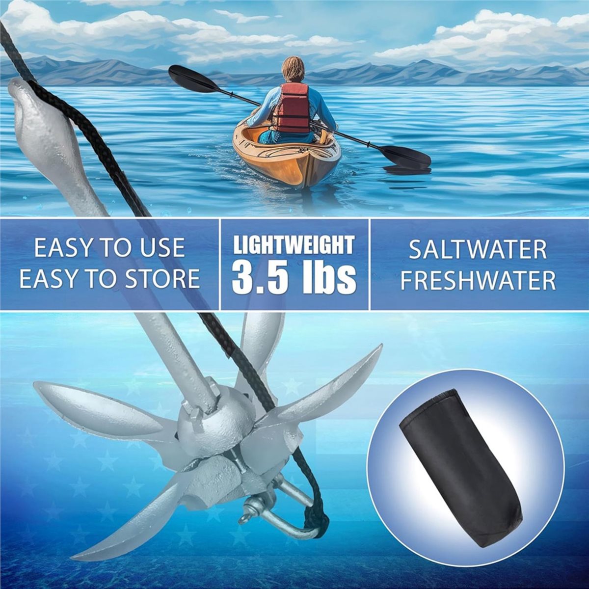 Grande Desconto: Âncora para C - Fishing Kayak Anchor avaliação e preço