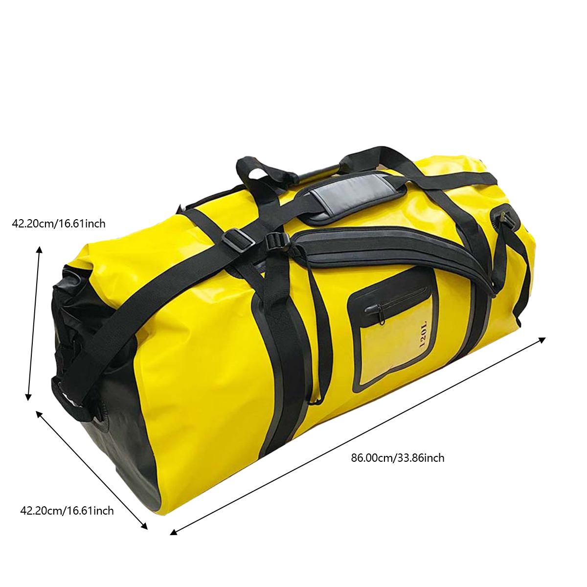 40l/66l/120l duffle à prova dw - Fishing Kayak Crate avaliação e preço