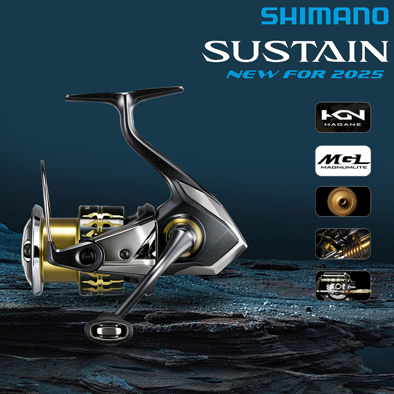 SHIMANO 2025 SUSTAIN Carretel  - Shimano Reel Sustain avaliação e preço