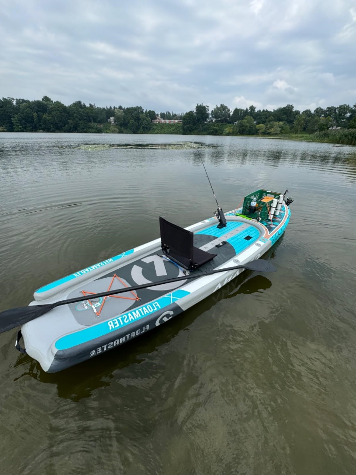 Barco Inflável de Fábrica Chin - Fishing Kayak Paddle avaliação e preço
